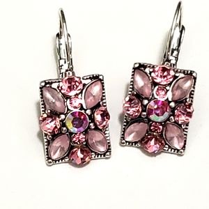 Fashion Earrings in Pink